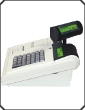 Misuratore Fiscale con display posteriore girevole a 2 righe retroilluminato, disponbile con tastiera classica e touch Misuratore Fiscale con torretta girevole e display a 2 righe retroilluminato